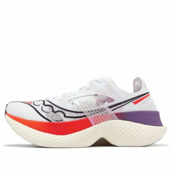 Saucony サッカニー メンズ スニーカー 【Saucony Endorphin Elite 'White Vizired' S20768-126】 サイズ US_12(30.0cm)