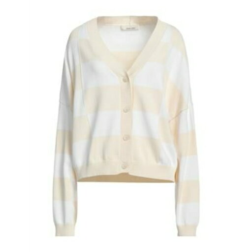 【送料無料】 リビアナコンティ レディース カーディガン アウター Cardigans White 【送料無料】 リビアナコンティ レディース カーディガン アウター Cardigans White