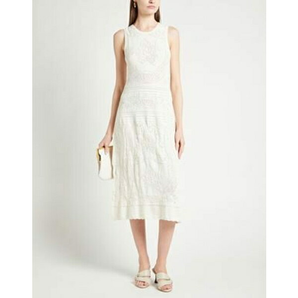 【送料無料】 ツインセット レディース ワンピース トップス Midi dresses White