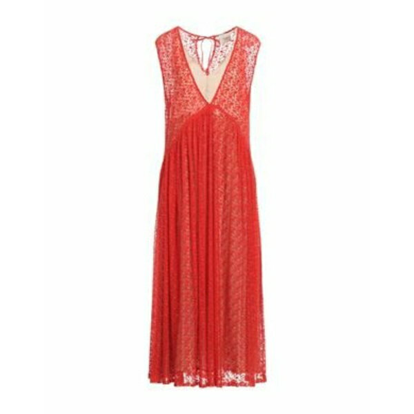 【送料無料】 アリジ レディース ワンピース トップス Maxi dresses Red