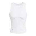 【送料無料】 ピンコ レディース カットソー トップス Tank tops White(4)