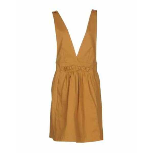 【送料無料】 ピンコ レディース ワンピース トップス Mini dresses Beige