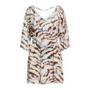 【送料無料】 プリーズ レディース ワンピース トップス Mini dresses White