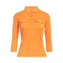 【送料無料】 ロッソピューロ レディース ポロシャツ トップス Polo shirts Orange