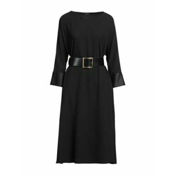 【送料無料】 ハニタ レディース ワンピース トップス Midi dresses Black