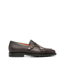 サントーニ メンズ スリッポン・ローファー シューズ Dong Loafers Dark Brown