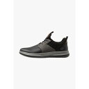 スケッチャーズ メンズ スリッポン・ローファー シューズ DELSON AXTON - Slip-ons - black/gray