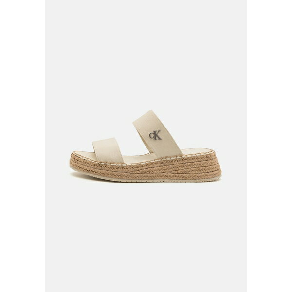 楽天astyカルバンクライン レディース サンダル シューズ SPORTY - Mules - turtle dove