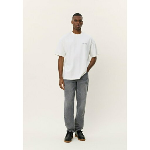 レ ドゥ メンズ サンダル シューズ BRETT WASHED - Basic T-shirt - light ivory レ ドゥ メンズ サンダル シューズ BRETT WASHED - Basic T-shirt - light ivory