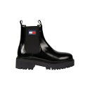 【送料無料】 トミーヒルフィガー レディース ブーツ シューズ Urban Chelsea Boots Black