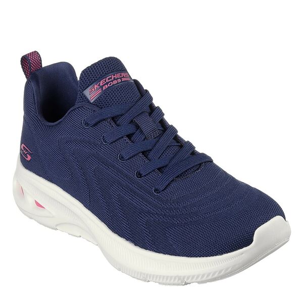 【送料無料】 スケッチャーズ レディース ランニング スポーツ Skechers BOBS Unity - Sleek Prism Trainers Navy