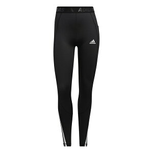 ̵ ǥ ǥ 쥮 ܥȥॹ Alphaskin 3-Stripes Leggings Womens Black/White