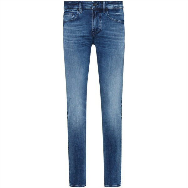 【送料無料】 ボス メンズ デニムパンツ ボトムス Delaware Slim Jeans Medium Blue 420