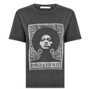 yz EC fB[X TVc gbvX Oui Soul T-Shirt Womens Black