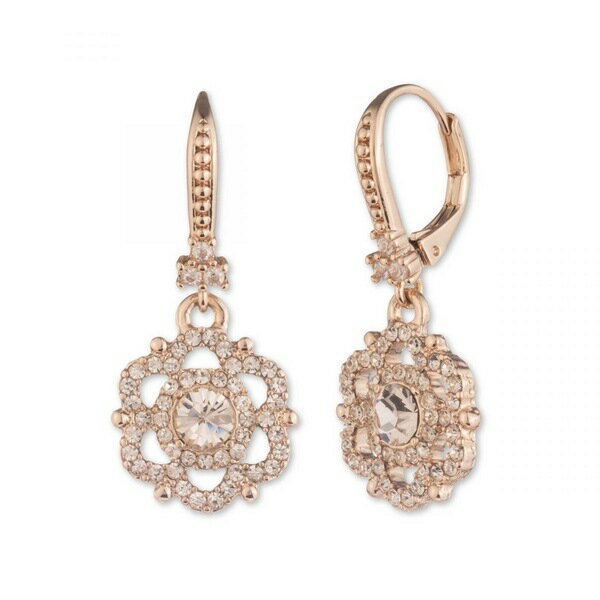 【送料無料】 マルケッサ レディース ピアス＆イヤリング アクセサリー Ladies Marchesa Gold Floral Drop Earrings 16E00030 Goldのサムネイル