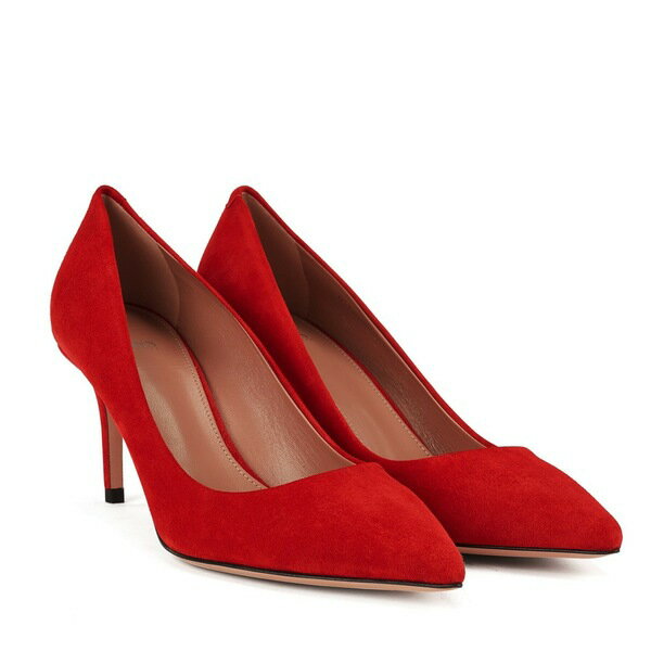 【送料無料】 ボス レディース ヒール シューズ Boss Eddie Cort Heel Ld09 Bright Red