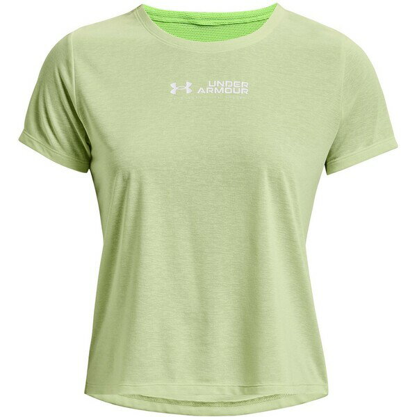 yz A_[A[}[ fB[X TVc gbvX Under Armour Rush Short Sleeve T-Shirt Womens Pale Olive