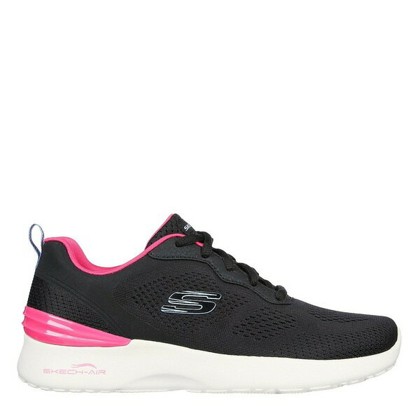 【送料無料】 スケッチャーズ レディース スニーカー シューズ Dynamight New Ground Trainers Black/Hot Pink