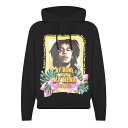 【送料無料】 ディースクエアード メンズ パーカー・スウェットシャツ アウター Bob Marley Graphic Hoodie Black 900