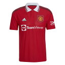 【送料無料】 アディダス メンズ シャツ トップス Manchester United FC Home Shirt 2022/2023 Mens Red