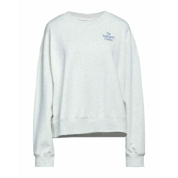 ニューバランス NEW BALANCE レディース パーカー・スウェットシャツ アウター Sweatshirts Light grey