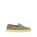【送料無料】 ルイジ ボレッリ ナポリ メンズ スリッポン・ローファー シューズ Loafers Green
