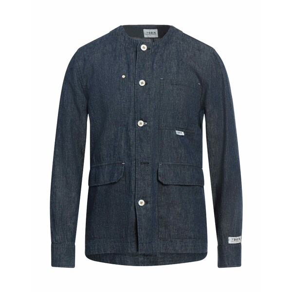 【送料無料】 ヴェルナ メンズ シャツ トップス Denim shirts Blue(4)