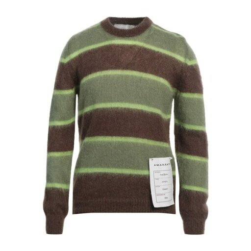 【送料無料】 アマラント メンズ ニット&セーター アウター Sweaters Green 【送料無料】 アマラント メンズ ニット&セーター アウター Sweaters Green