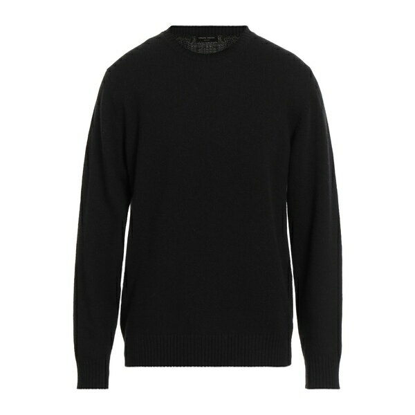 【送料無料】 ロベルトコリーナ メンズ ニット&セーター アウター Sweaters Black(4)