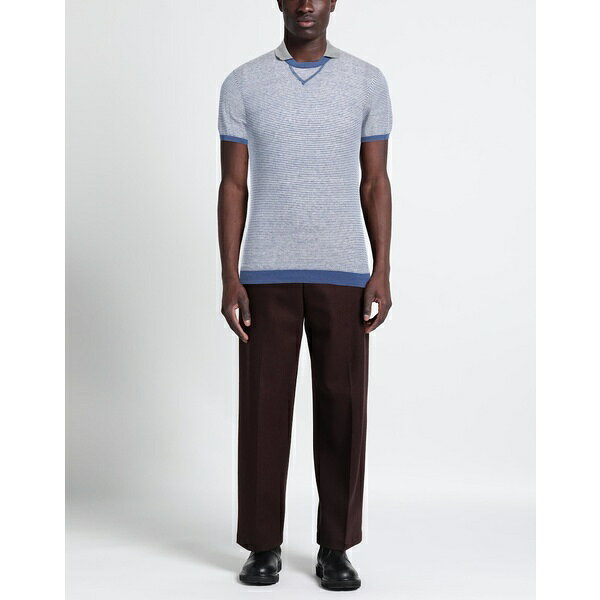 【送料無料】 ガバルディン メンズ ニット&セーター アウター Sweaters Blue