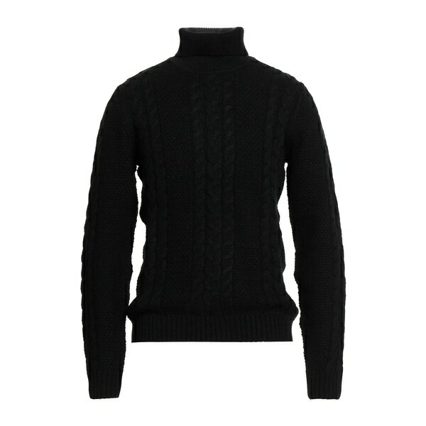 【送料無料】 アルマータ ディ マーレ メンズ ニット&セーター アウター Turtlenecks Black(4)