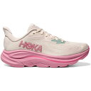 Hoka One One ホカオネオネ レディース スニーカー 【Hoka One One Clifton 10 Rose Cream Dried Rose (...