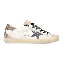 Golden Goose ゴールデングース レディース スニーカー 【Golden Goose Super-Star White Glitter SS25 (Women's)】 サイズ US_7(24.0cm) White/Gold/Black(4)