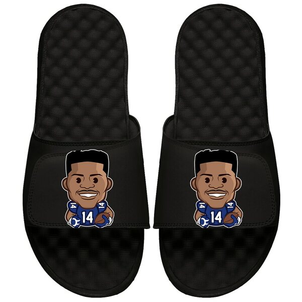 ACXCh Y T_ V[Y Stefon Diggs NFLPA ISlide Emoji Slide Sandals Black