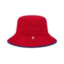 j[G fB[X Xq ANZT[ Men's Red Philadelphia Phillies Game Day Bucket Hat Red