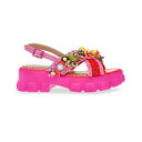 ベッツィジョンソン レディース サンダル シューズ Women 039 s Graysen Embellished Platform Lug-Sole Sandals Pink Multi