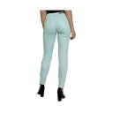 X^_[YAhvNeBX fB[X fjpc {gX Women's Floral Print Skinny Jeans Mint gold