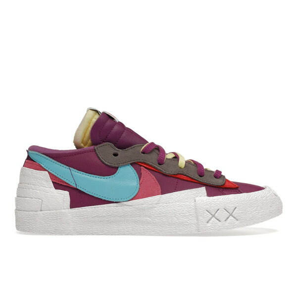 Nike ナイキ メンズ スニーカー 【Nike Blazer Low sacai KAWS Purple Dusk】 サイズ US_10.5(28.5cm) Purple Dusk/Aqua/Pink/White