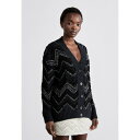 ミッソーニ レディース ニット&セーター アウター BUTTONED CARDIGAN - Cardigan - black