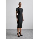ヴィクトリア ベッカム レディース ワンピース トップス FITTED - Shift dress - black