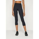 ナイキ レディース フィットネス スポーツ ONE CROP - Leggings - black(4)