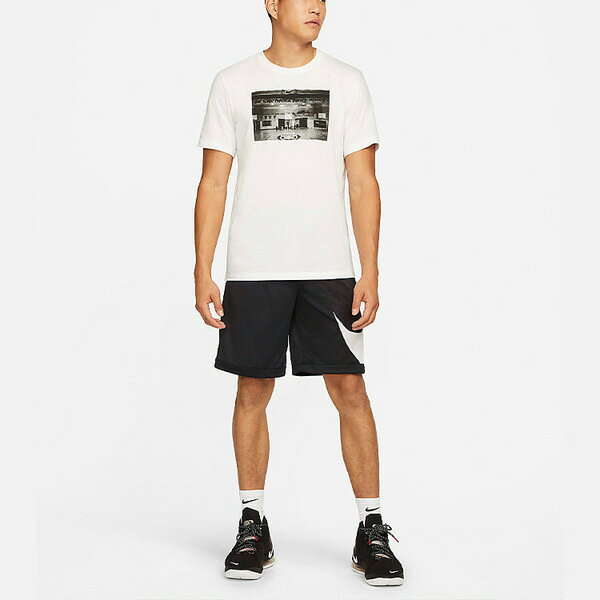 Nike ナイキ メンズ スニーカー 【Nike Dri-FIT Large Logo Printing Basketball Sports Shorts Black DH6764-013】 サイズ US_M_XXL