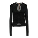 【送料無料】 ヌメロ ヴェントゥーノ レディース カーディガン アウター Cardigans Black