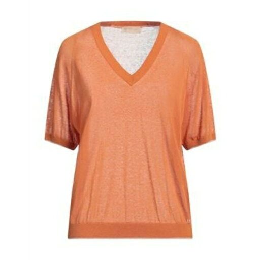 【送料無料】 モモン レディース ニット&セーター アウター Sweaters Orange 【送料無料】 モモン レディース ニット&セーター アウター Sweaters Orange