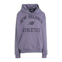 【送料無料】 ニューバランス レディース パーカー・スウェットシャツ アウター Sweatshirts Purple