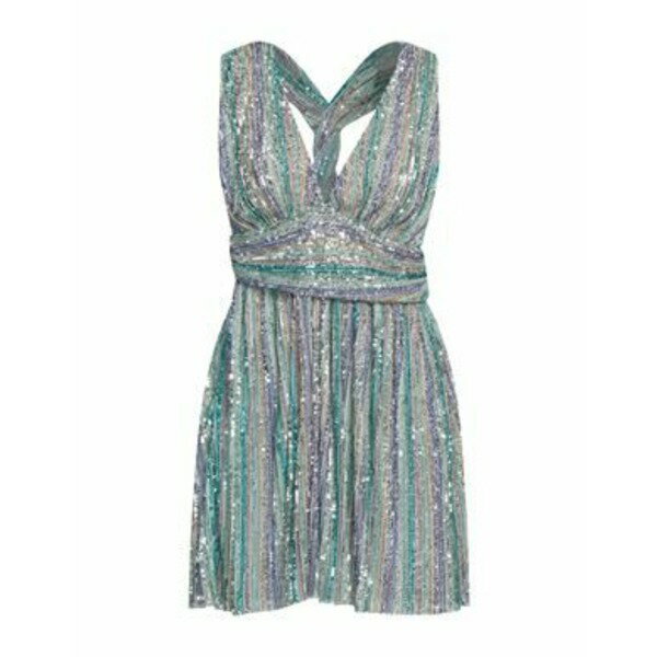 【送料無料】 アンジュナ レディース ワンピース トップス Mini dresses Green