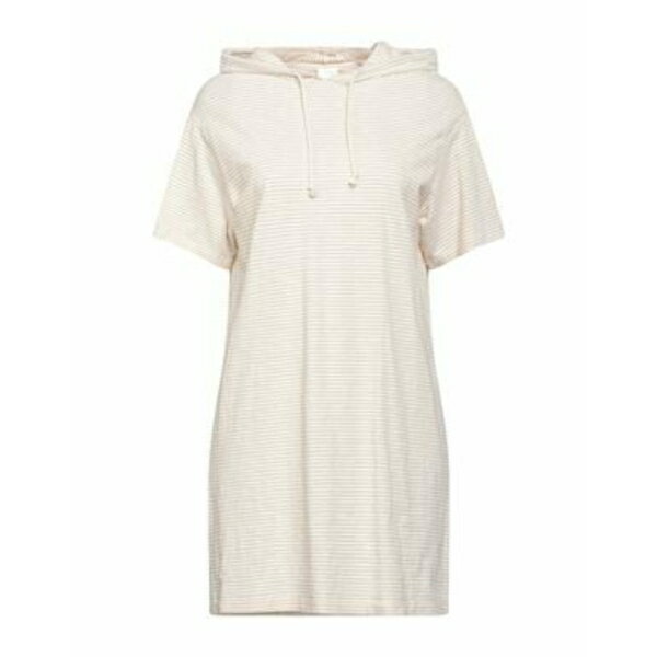 【送料無料】 デ プティ オー レディース ワンピース トップス Mini dresses Beige