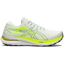 ASICS アシックス レディース スニーカー 【ASICS Gel-Kayano 29 White Velvet Pine Safety Yellow (Wo...