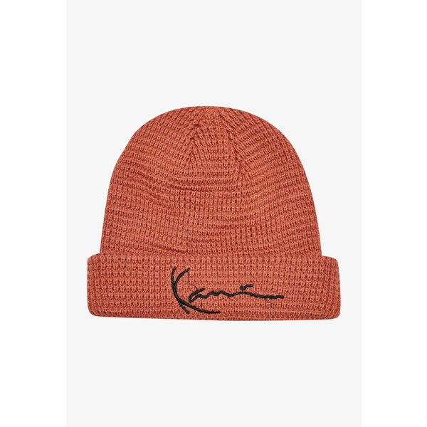 カール カナイ メンズ 帽子 アクセサリー SIGNATURE FISHERMAN - Beanie - dark copper