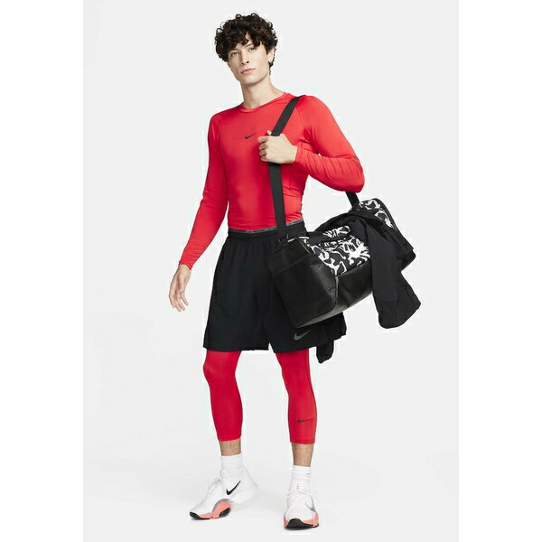 ナイキ メンズ Tシャツ トップス Long sleeved top - university red black